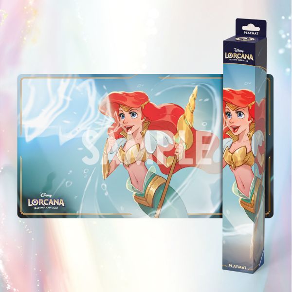 [Pre-order] Lorcana Winterspell Arial Sonic Warrior Playmat