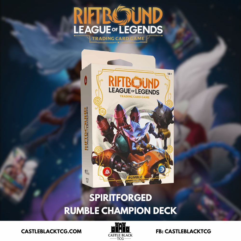 Riftbound: Spiritforged - Champion Deck - Champion Deck Rumble l League of Legends TCG