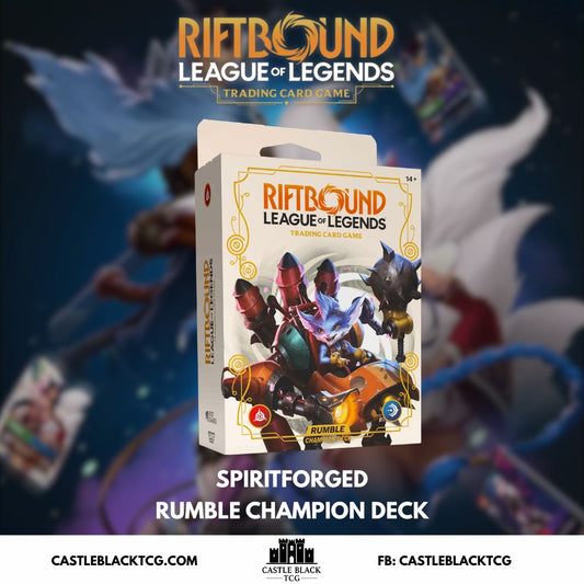Riftbound: Spiritforged - Champion Deck - Champion Deck Rumble l League of Legends TCG
