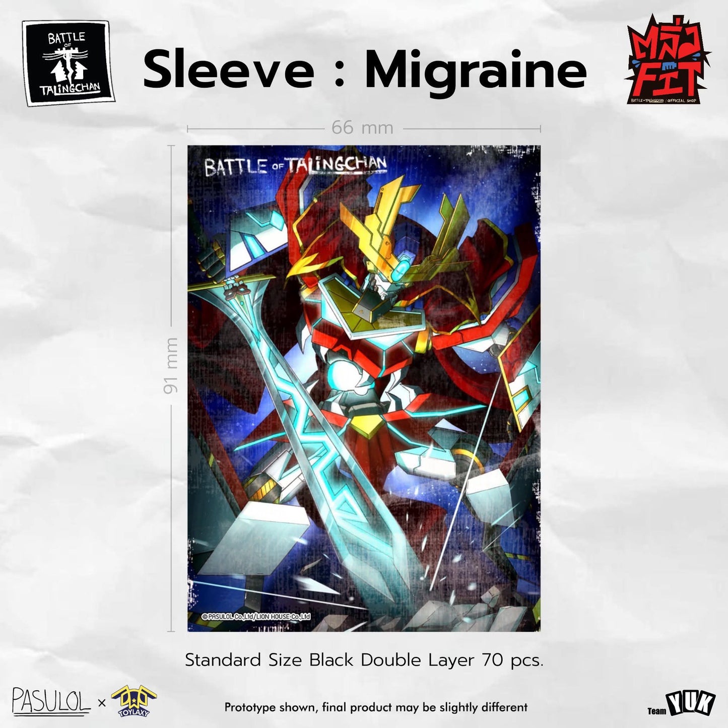BOT Migraine Sleeves l Battle of Talingchan 70 Sleeves