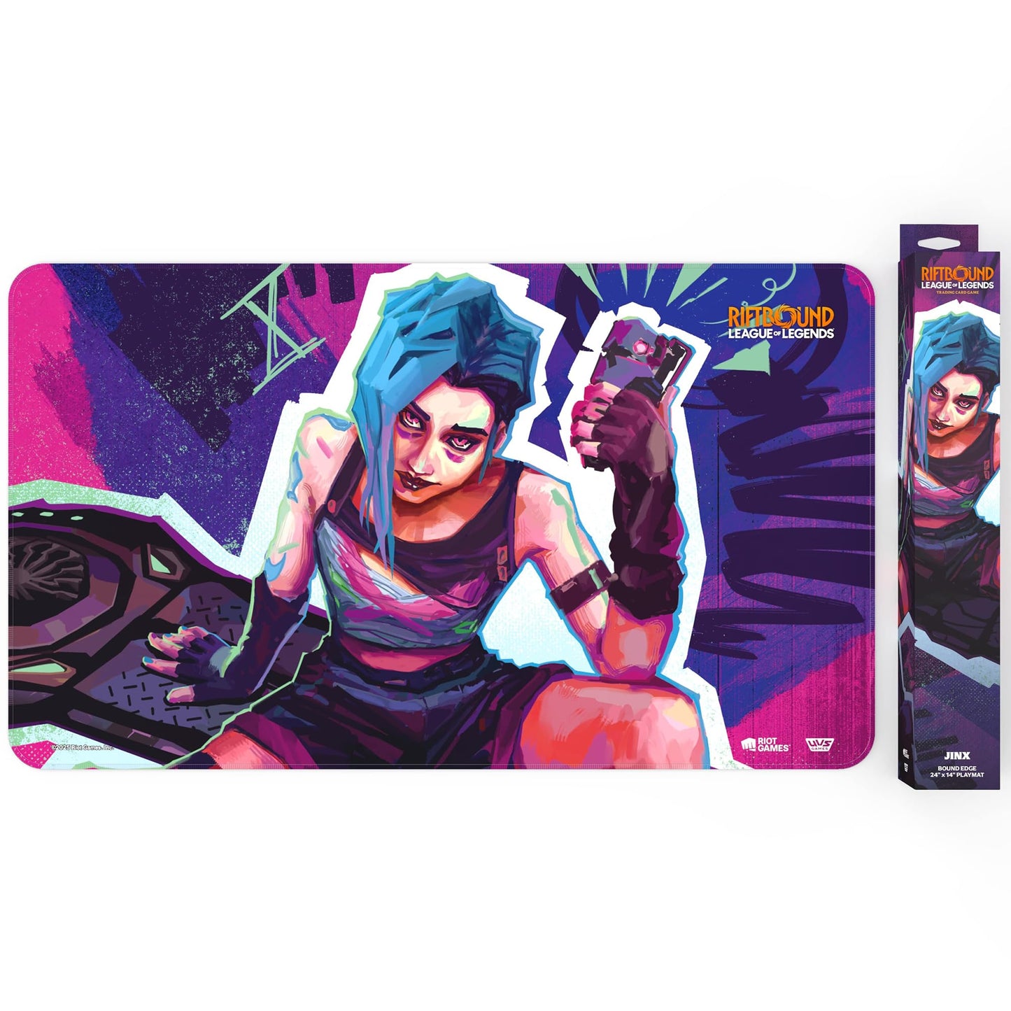 Riftbound: Origins - JinX Playmat - League of Legends TCG