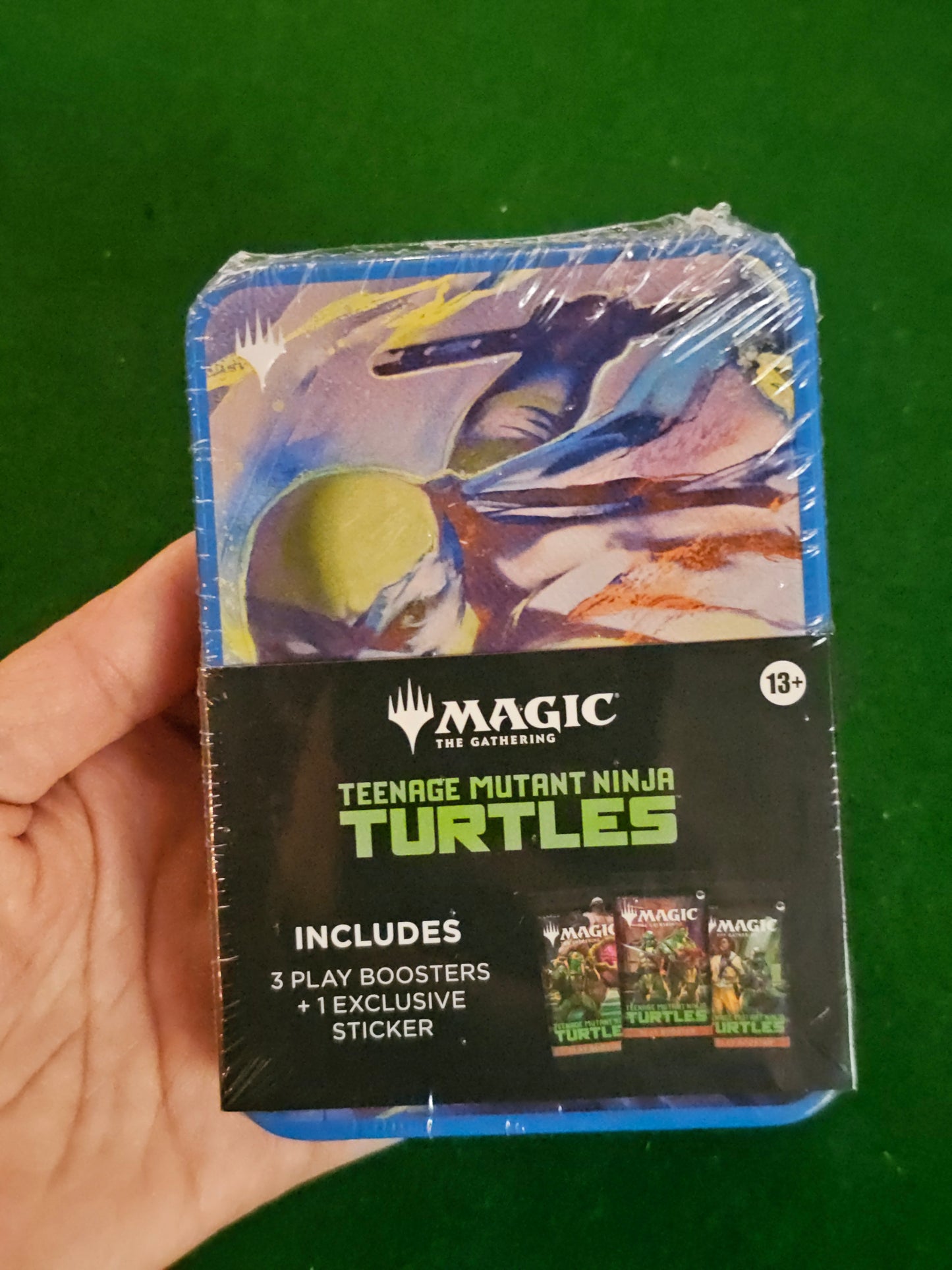 MTG TMNT Ninja Turtles Booster Tin Case (1 Metal box)