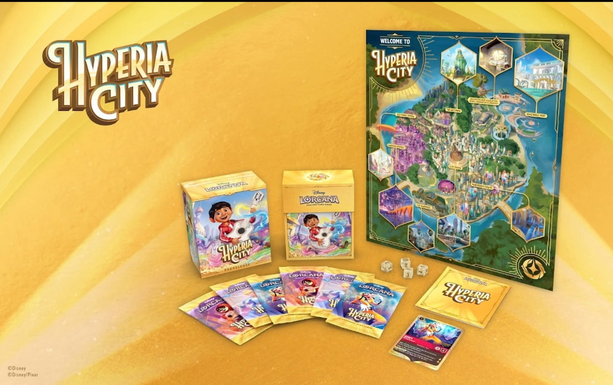 [Fully Booked] Lorcana Pre-Release Pack Set 14 Hyperia City
