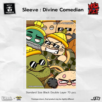 BOT Devine Comedian Sleeves l Battle of Talingchan 70 Sleeves