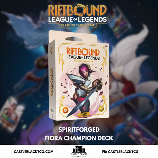 Riftbound: Spiritforged - Spiritforged Champion Deck - Fiora l League of Legends TCG
