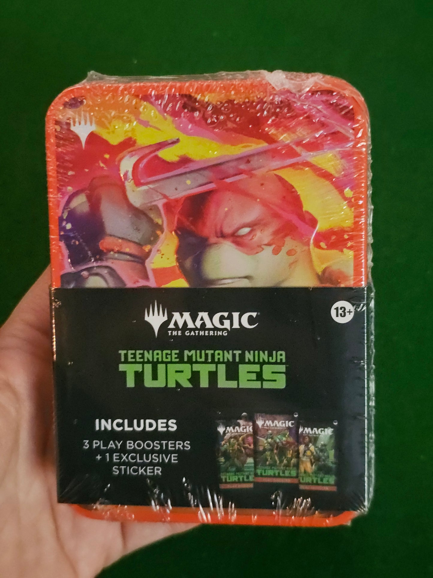 MTG TMNT Ninja Turtles Booster Tin Case (1 Metal box)