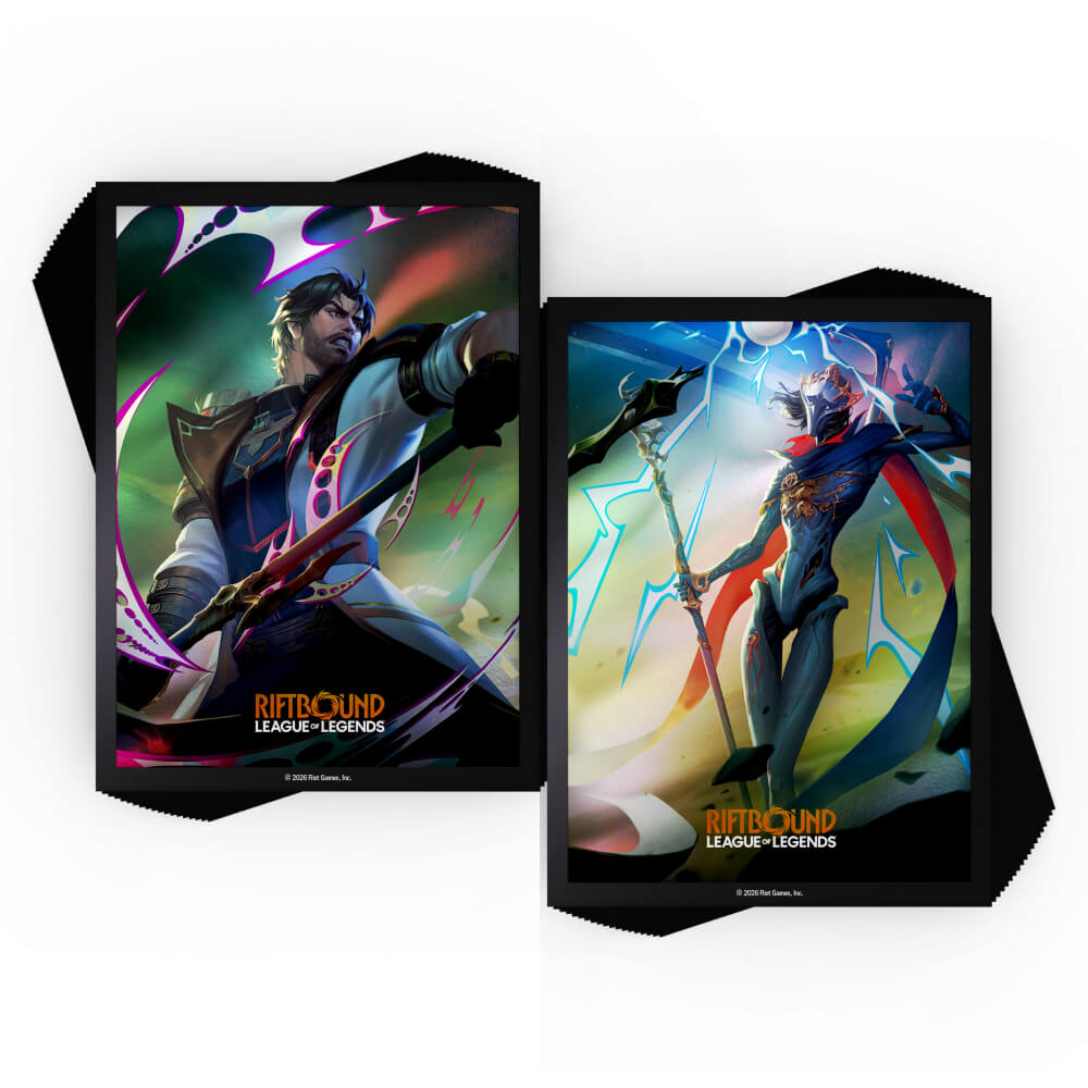 Riftbound (Set 4) Vendetta Sleeves – Jayce vs Viktor l League of Legends
