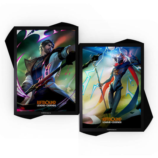 Riftbound (Set 4) Vendetta Sleeves – Jayce vs Viktor l League of Legends