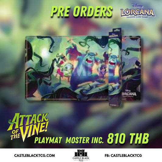 [Pre Order]Lorcana (Set 13) Play Mat Monster Inc Attack of the Vine