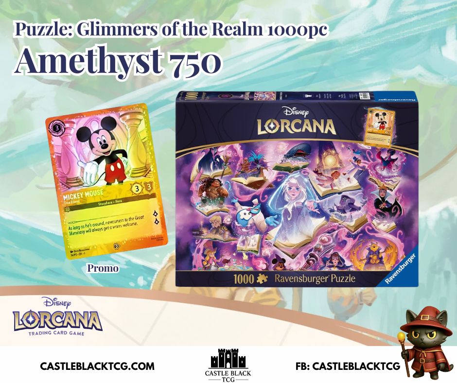 [Pre-Order]Lorcana DLC Glimmers of the Realm: Amethyst 1000pc