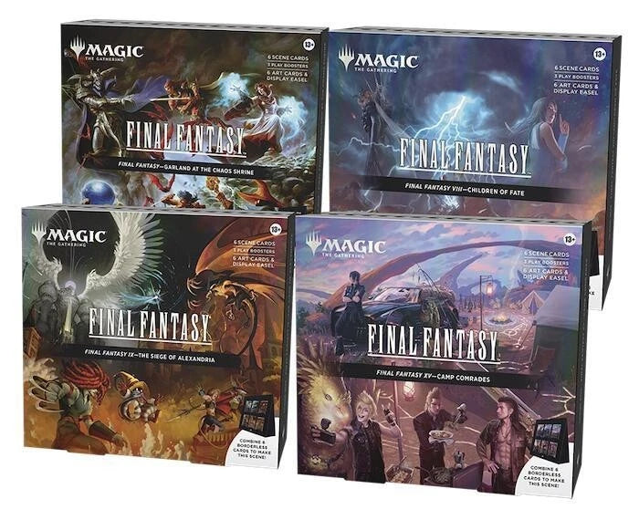 Magic: The Gathering®—FINAL FANTASY™ Scene Box [Set of 4]