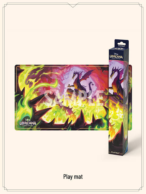 [Pre-order] Lorcana Winterspell Dragon Fire Playmat