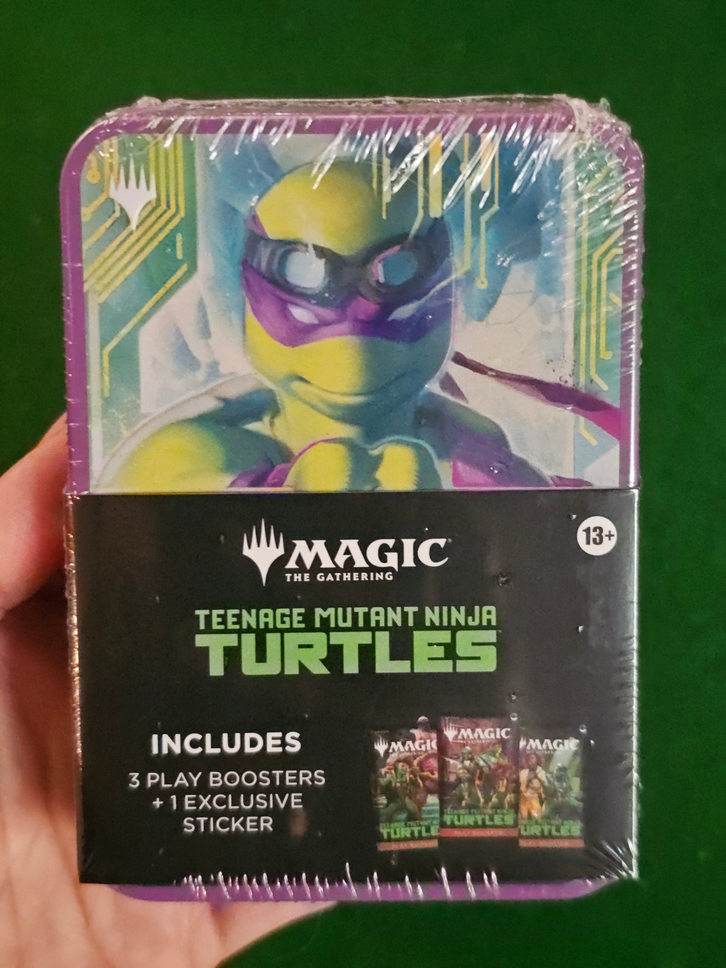 MTG TMNT Ninja Turtles Booster Tin Case (1 Metal box)