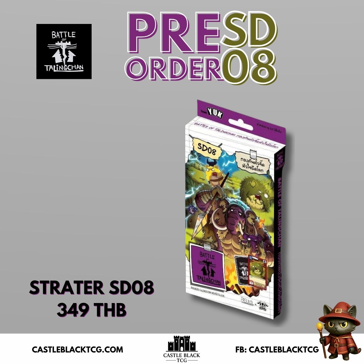 [PRE] BOT Starter Deck SD08 l Battle of Talingchan