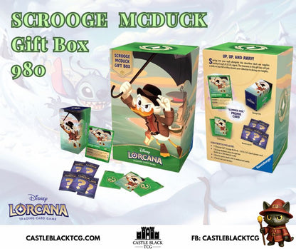 Lorcana Scrooge Mcduck Gift Box (Promo Inside) l Winterspell
