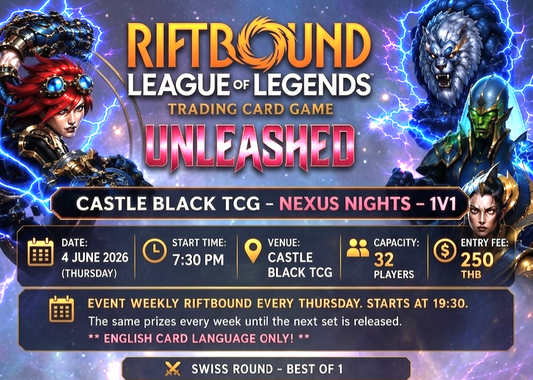 [11June] RIFTBOUND WEEKLY PLAY – NEXUS NIGHTS 1v1 Castle Black TCG