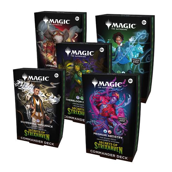 MTG SOS l Commander Decks Silverquill Secrets of Strixhaven Pre con