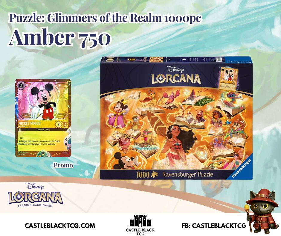 [Pre-Order]Lorcana DLC Glimmers of the Realm: Amber 1000pc