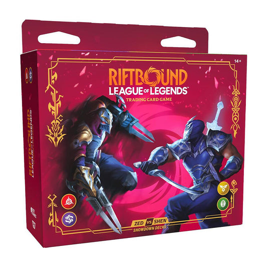 Riftbound (Set 4) Vendetta Showdown Deck Display (Zed vs Shen) l League of Legends