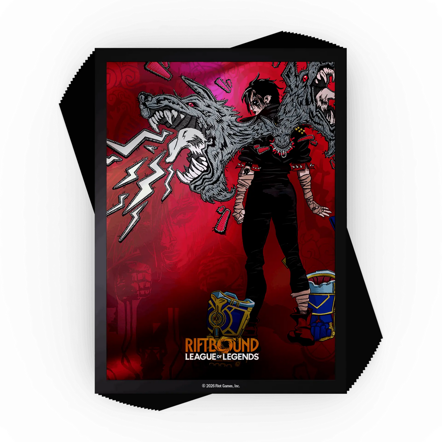 Riftbound: League of Legends TCG - Vi, Piltover Enforcer Sleeves