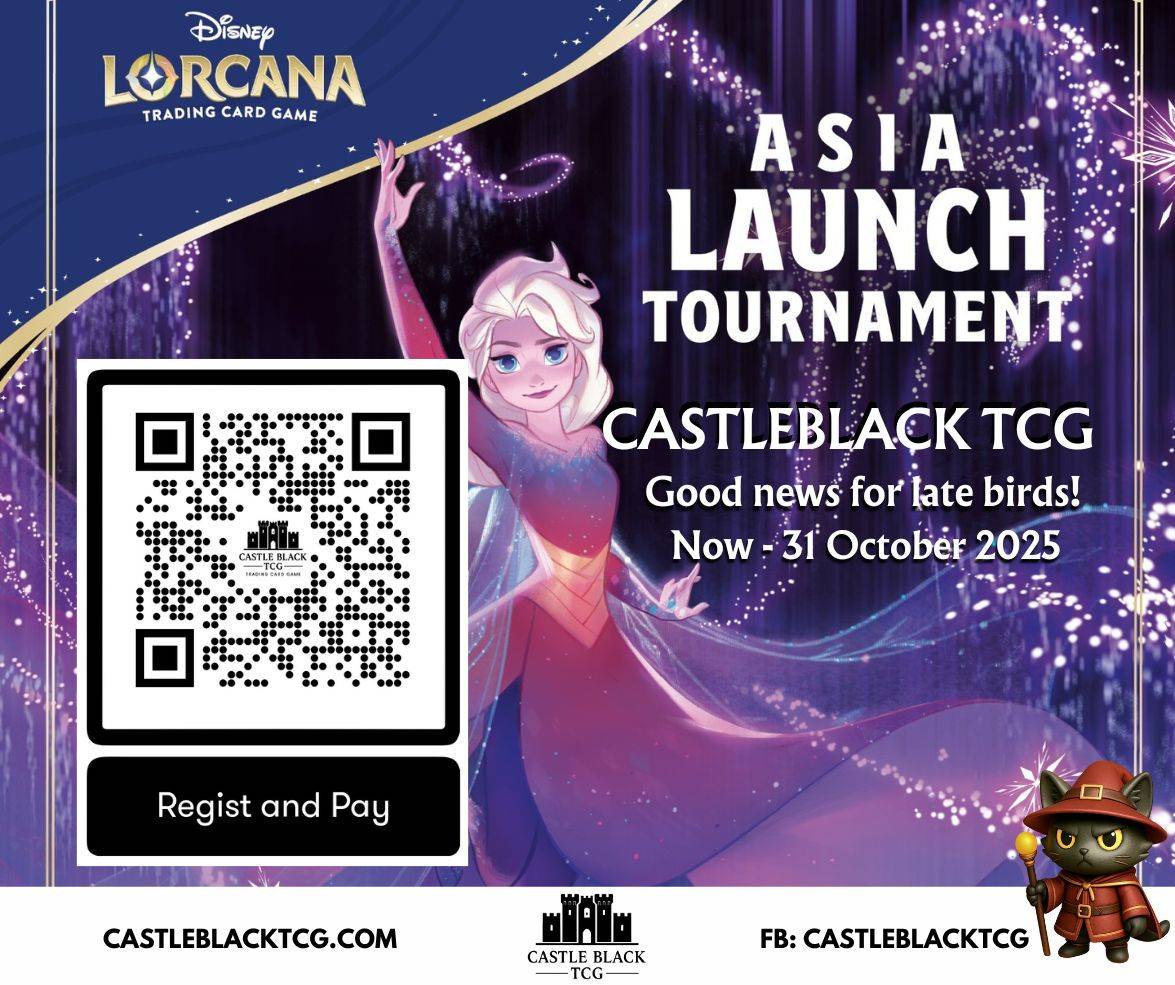 [LORCANA]Castel Black TCG : Asia Launch Main Event Registration