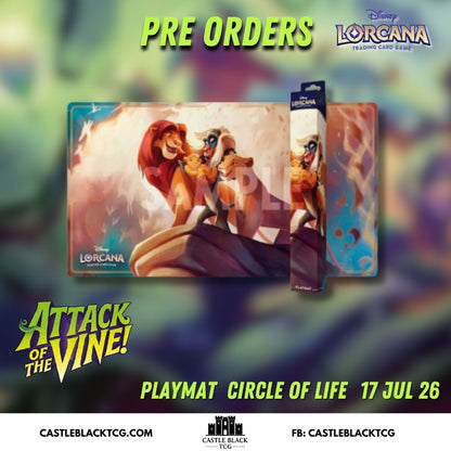 Lorcana (Set 13) Playmat Circle of Life l Attack of the Vine