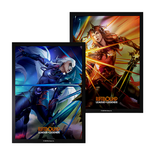 Riftbound (Set 4) Vendetta Sleeves – Diana vs Leona l League of Legends