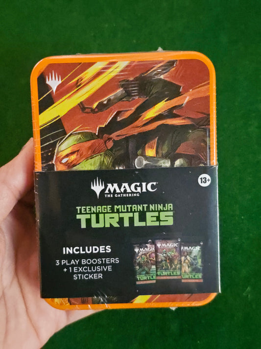 MTG TMNT Ninja Turtles Booster Tin Case (1 Metal box)