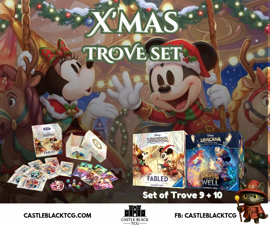 Lorcana X'mas Trove (Set of Trove 9 & 10)