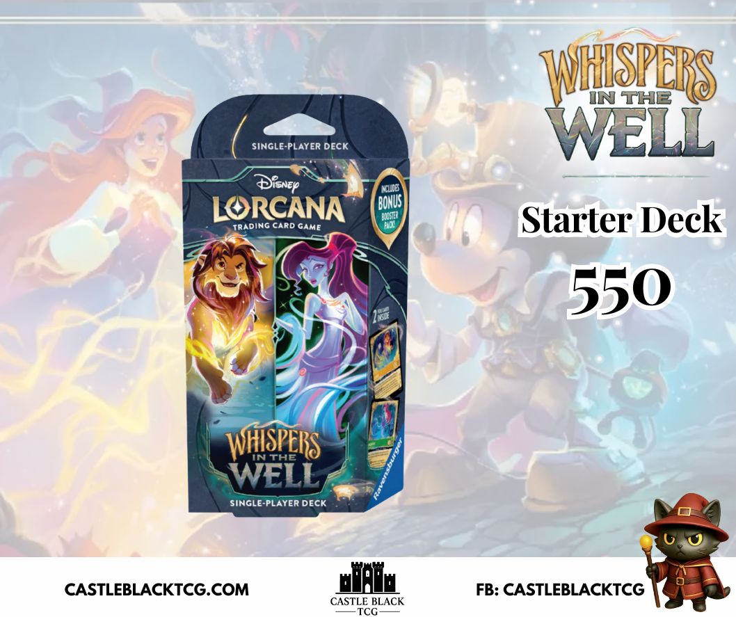 [Pre-Order]Lorcana Whispers in the well : Single-player Deck Amber/Emeral