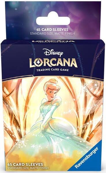 Lorcana TCG: Cinderella Card Sleeves 65 Pack EN