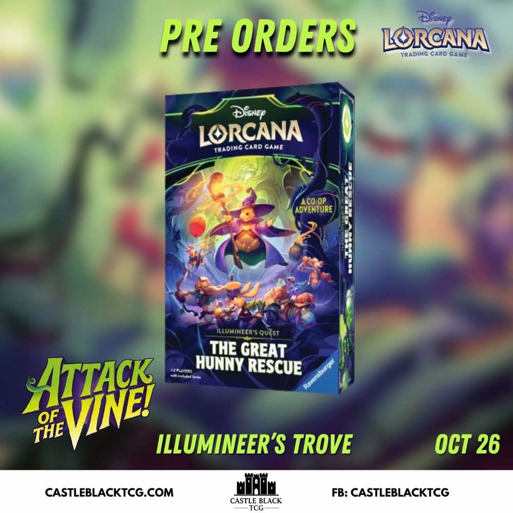 [Pre Order]Lorcana (Set 13) Attack of the Vine: Illumineer's Quest The Great Hunny Rescue (Oct 2026)