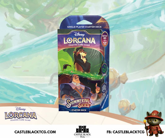 Shimmering Skies (Set 5) Single-player Deck A:
Scar & Kronk (Emerald & Steel)