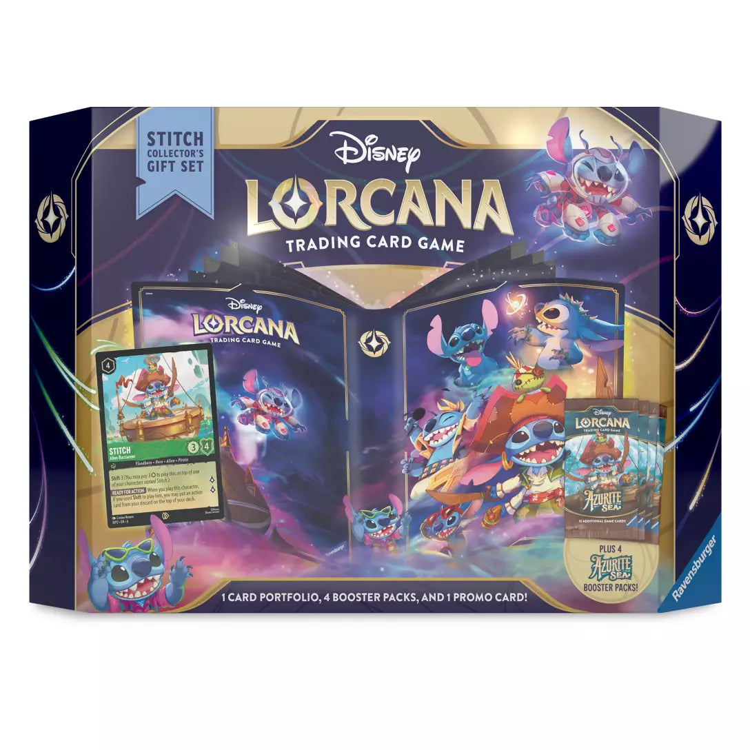 Disney Lorcana Stitch Collector's Gift Set – Azurite Sea